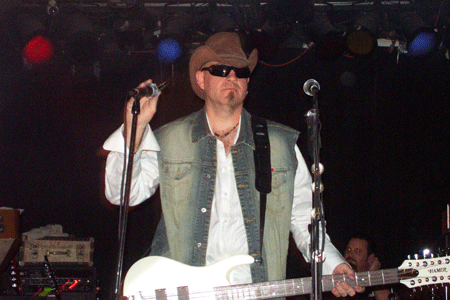 Dennis on stage at the GIG - Tattoo Rodeo Reunion Show -  January 27, 2006 